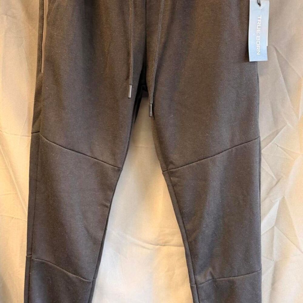 Born Men's Brown and Grey Joggers-tracksuits